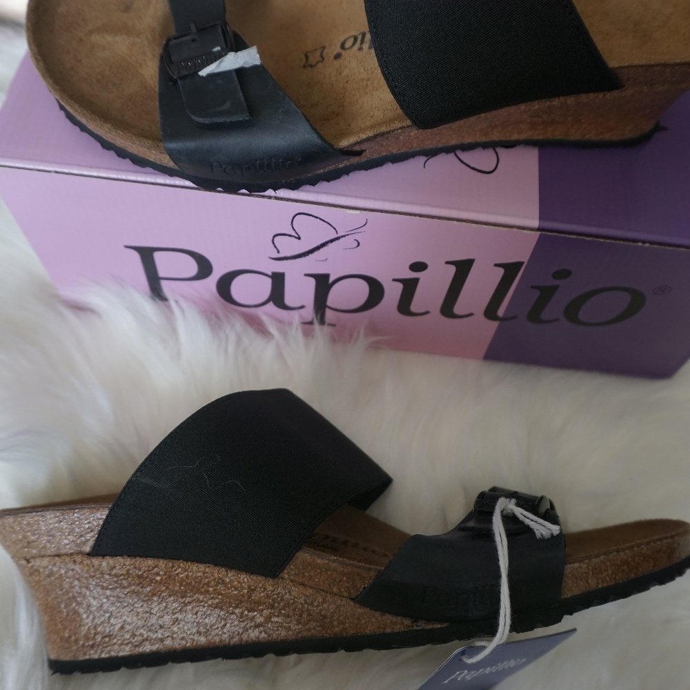 Birkenstock Papillio Women's Della Sandals Black - Picture 3 of 6